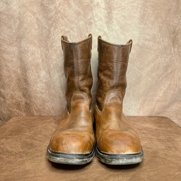 Wolverine Calf High Waterproof Plus Boots Slip & Oil Resistant Round Toe Leather - Picture 3 of 11